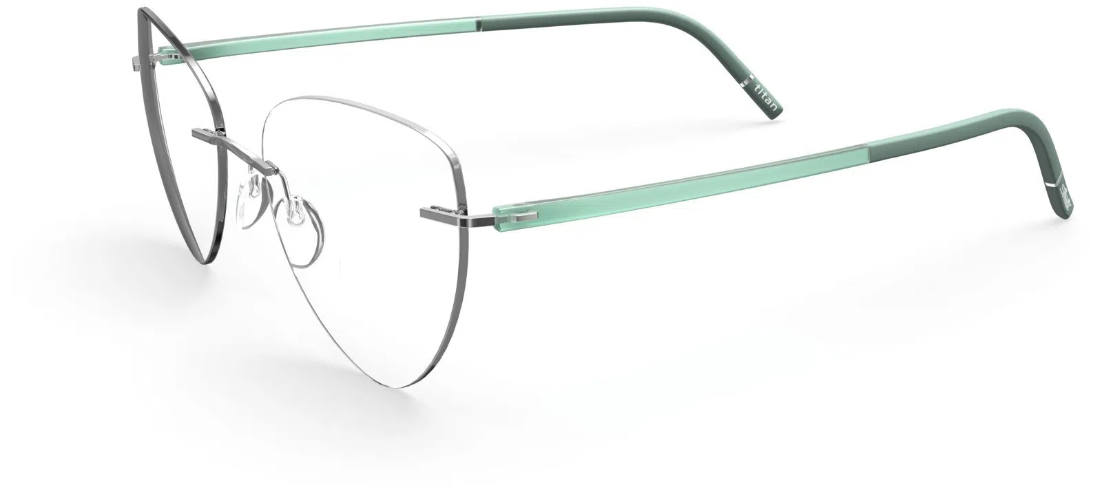 Silhouette The Wave Chassis Rimless 5567 Eyeglasses - view 35